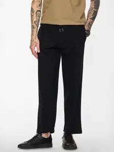 Snitch Men Relaxed Loose Fit Trousers