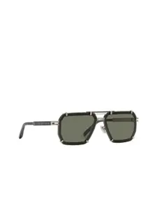 PHILIPP PLEIN Men Square Sunglasses with UV Protected Lens SPP13164583XSG