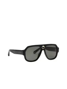 PHILIPP PLEIN Men Aviator Sunglasses with UV Protected Lens SPP14358700SG