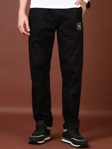 V-Mart Men Cotton Mid-Rise Track Pants