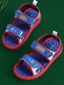Kids Ville Boys Sonic Printed Comfort Sandals