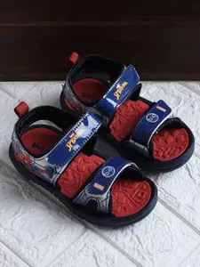 Kids Ville Boys Spiderman Printed Comfort Sandals