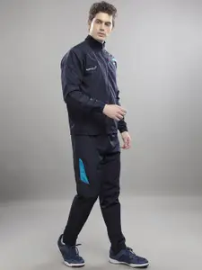 SPORT SUN Men Mock Collar Neck Long Sleeves Tracksuit