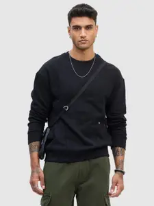 Snitch Men Round Neck Cotton Pullover