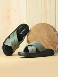 DressBerry Women Solid Slip-On Flip Flops