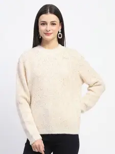 Madame Women Round Neck Pullover