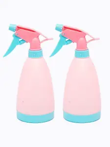 MARKET99 Pink & Blue 2 Pieces Spray Bottle Blue Plastic 500 Ml