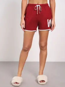 Dreamz by Pantaloons Women Printed Cotton Lounge Shorts
