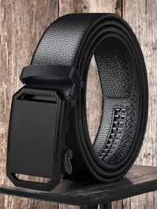 Provogue Men Vegan Leather Textured Belt