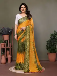 KALINI Printed Pure Georgette Saree