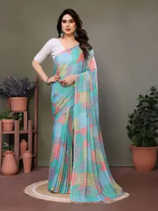 KALINI Printed Pure Georgette Saree