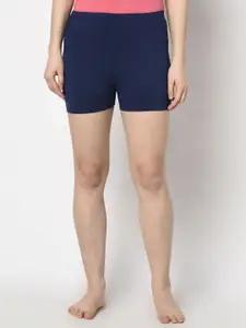 Espresso Women Mid-Rise Slip-On Lounge Shorts