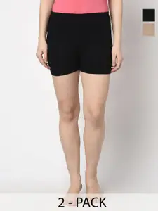 Espresso Women Pack Of 2 Lounge Shorts