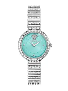 Versace Newness Women  Stainless Steel Bracelet Style Straps Analogue Watch VEDFA0224
