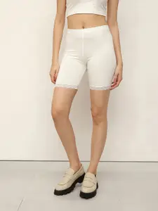 Espresso Women Mid-Rise Lounge Shorts