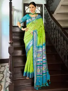 Mitera Ethnic Motifs Woven Design Saree