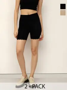 Espresso Women 2 Lounge Shorts