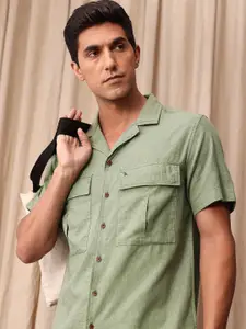 Mr Bowerbird Pure Cotton Liberal Fit Casual Shirt