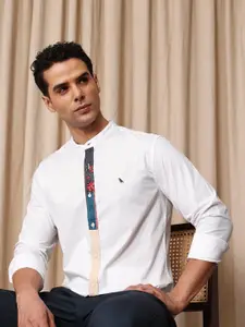 Mr Bowerbird Tailored Fit Pure Cotton Casual Shirt