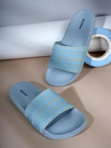 The Roadster Lifestyle Co Men Striped Sliders