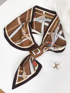 CrossKulture Women Printed Satin Scarf