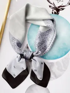 CrossKulture Women Printed Satin Scarf