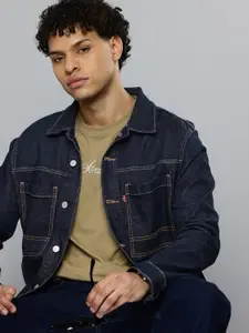 Levis Spread Collar Denim Truckers Jacket