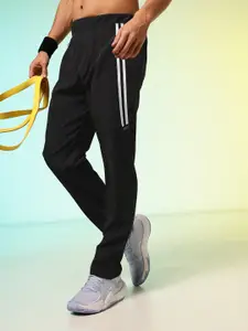 HRX By Hrithik Roshan Men Striped Training Rapid-Dry Track Pants