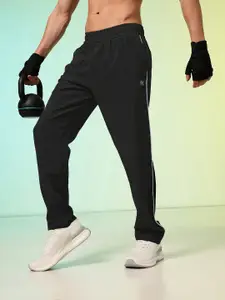 HRX By Hrithik Roshan Men Lifestyle Side Striped Rapid-Dry Running Track Pants