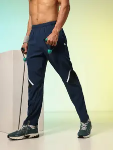 HRX By Hrithik Roshan Men Colourblocked Training Rapid-Dry Track Pants