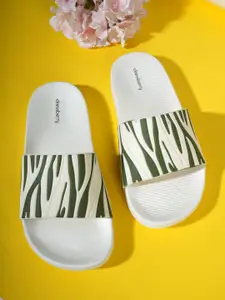 DressBerry Women Striped Sliders