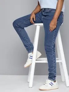 Levis Women 711 Skinny Fit Light Fade Stretchable Jeans