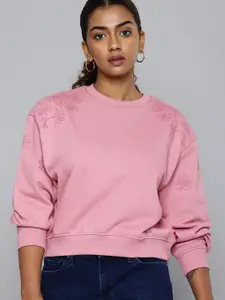 Levis Floral Embroidered Sweatshirt