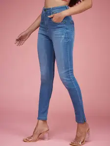 Miss Chase Women Skinny Fit High-Rise Jeans