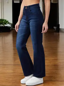 Miss Chase Women Wide Leg Stretchable Jeans