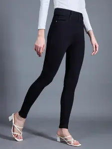 Miss Chase Women Skinny Fit High-Rise Stretchable Jeans