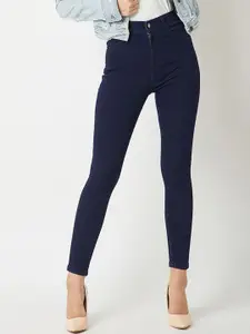Miss Chase Heartbreak Anthem Women Skinny Fit High-Rise Stretchable Jeans
