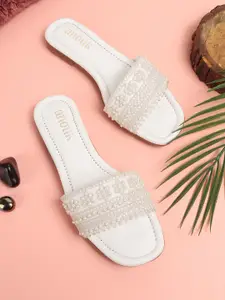 Anouk Women Embellished Open Toe Flats