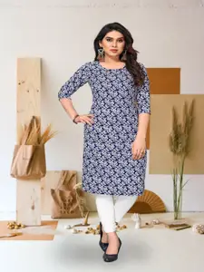 KETAKI FASHION Floral Printed Straight Kurta