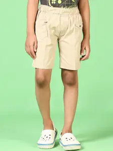 V-Mart Boys Cotton Mid-Rise Regular Fit Shorts