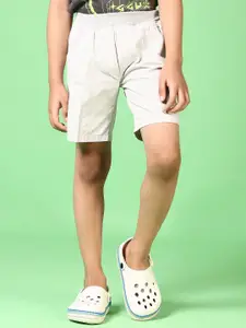 V-Mart Boys Mid-Rise Cotton Shorts