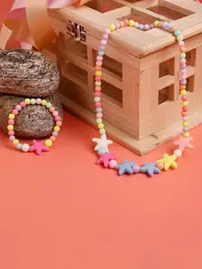 Jewelz Girls Starry Delight Beaded Necklace and Bracelet