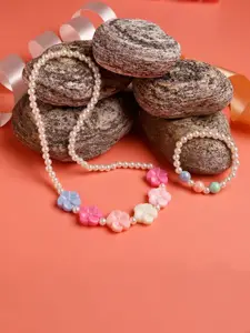 Jewelz Girls Pack of 2 Artificial Beads Beaded Necklace & Bracelet Set