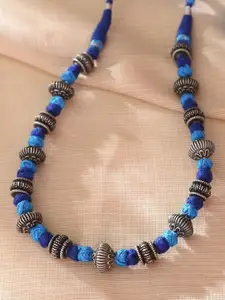 JAYPORE Silver-Plated Necklace