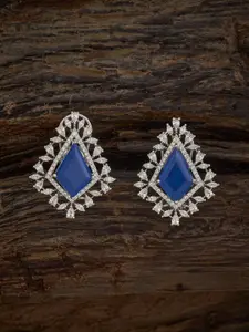 Kushal's Fashion Jewellery Rose Gold-Plated CZ-Embellished Bridal Adjustable Finger Ring