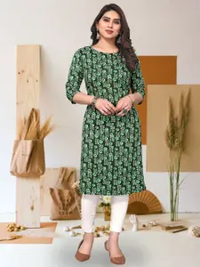 KETAKI FASHION Floral Printed Straight Kurta