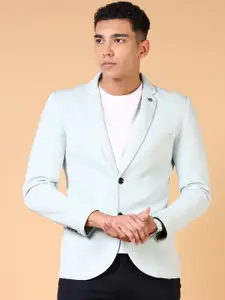 V-Mart Single-Breasted Notched Lapel Casual Blazers