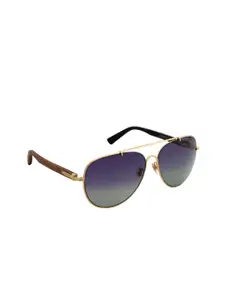 Chopard Women Aviator Sunglasses with Polarised and UV Protected Lens-SCHC8962300PSG