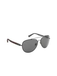 Chopard Men Aviator Sunglasses with Polarised and UV Protected Lens SCHC8962568PSG