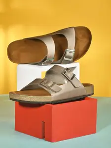 MOZAFIA Women Open Toe Flats